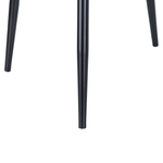 Esszimmerstuhl 2er Set MELROSE II Kunstleder Grau