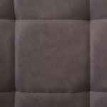 Esszimmerstuhl 2er Set MELROSE II Kunstleder Dunkelbraun