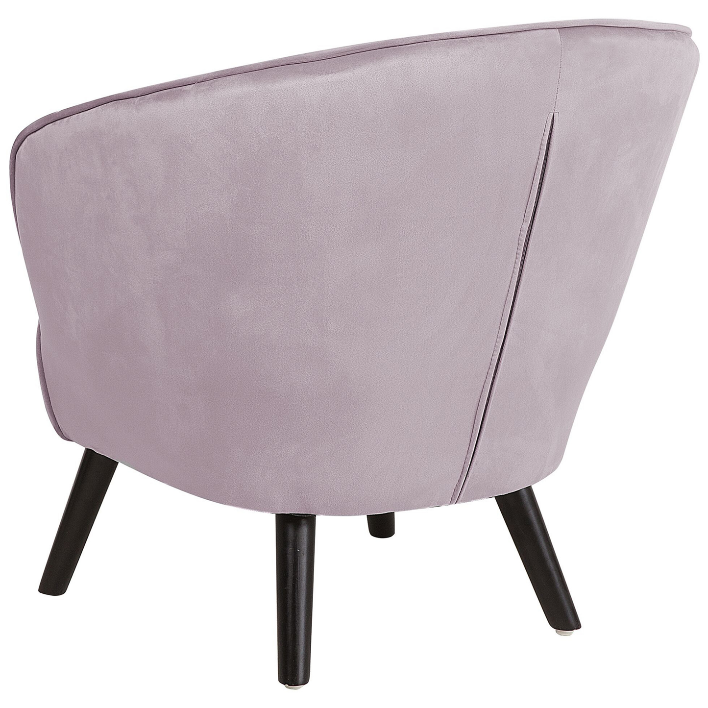 Sessel DALA Samtstoff Rosa