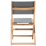 Gartenstuhl 2er Set CESANA Akazienholz Hellbraun