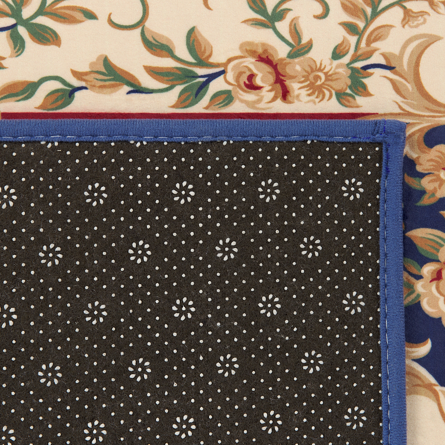 Teppich dunkelblau 140 x 200 cm Kurzflor GAZIANTEP