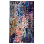 Teppich bunt 80 x 150 cm Kurzflor MARDIN