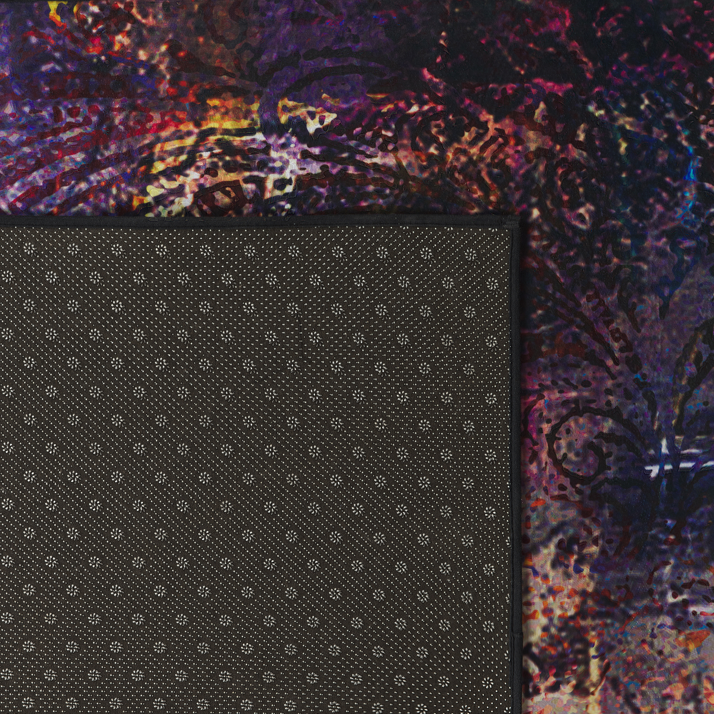 Teppich bunt 80 x 150 cm Kurzflor MARDIN