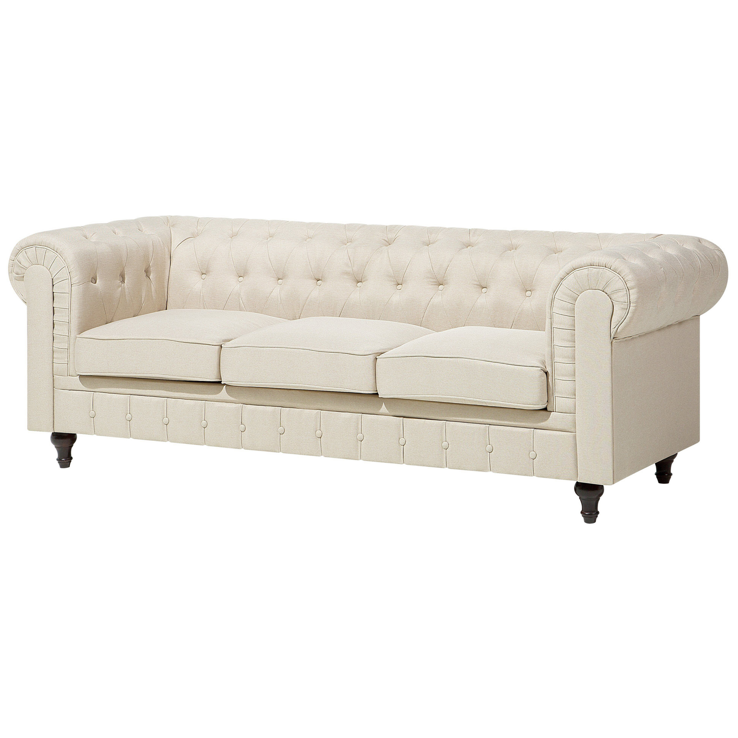 3-Sitzer Sofa beige CHESTERFIELD