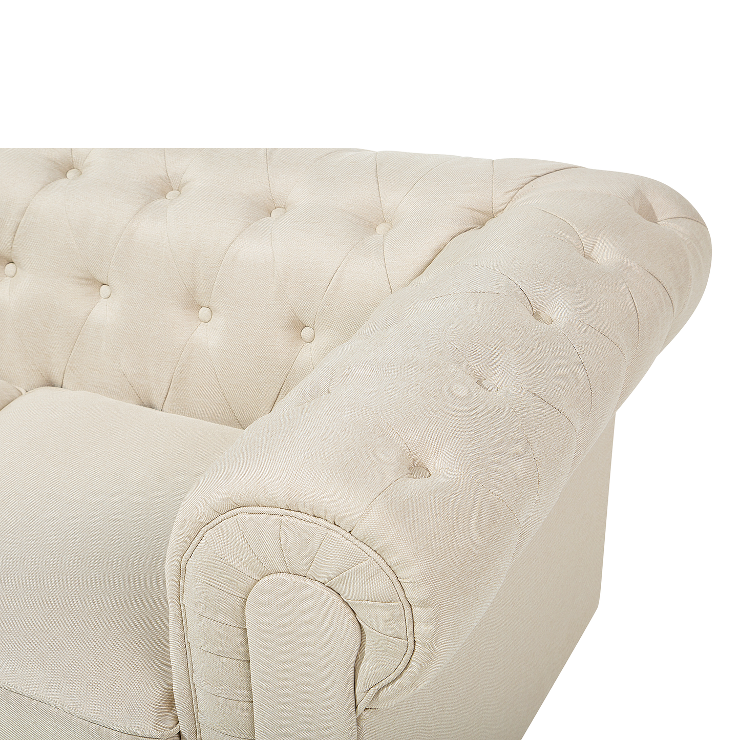 3-Sitzer Sofa beige CHESTERFIELD