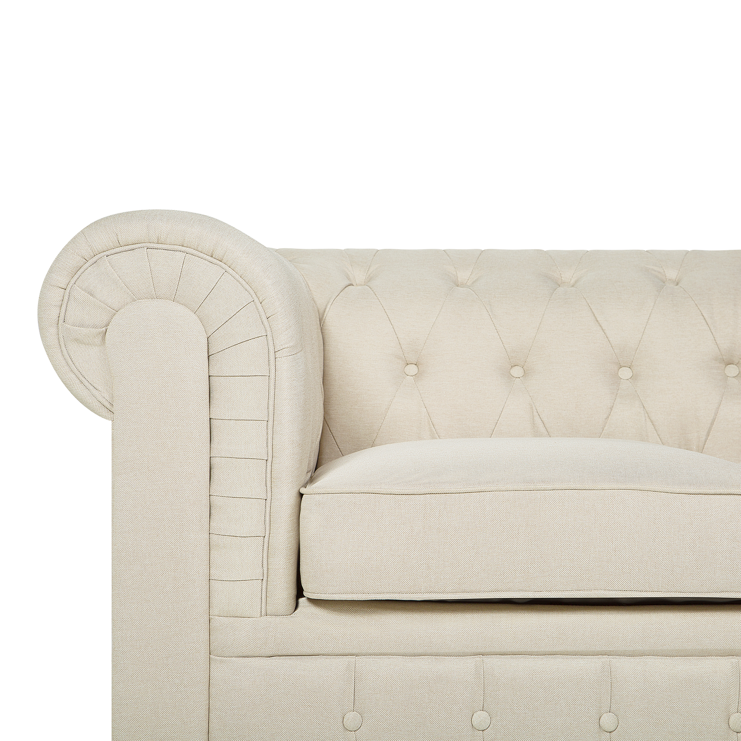 3-Sitzer Sofa beige CHESTERFIELD