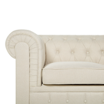 3-Sitzer Sofa beige CHESTERFIELD