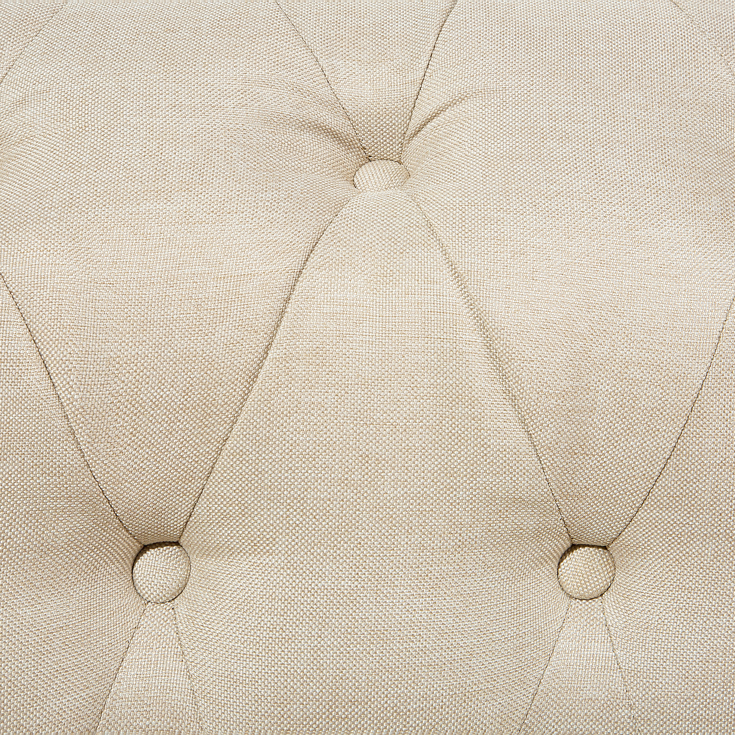 Sessel CHESTERFIELD Stoff Beige