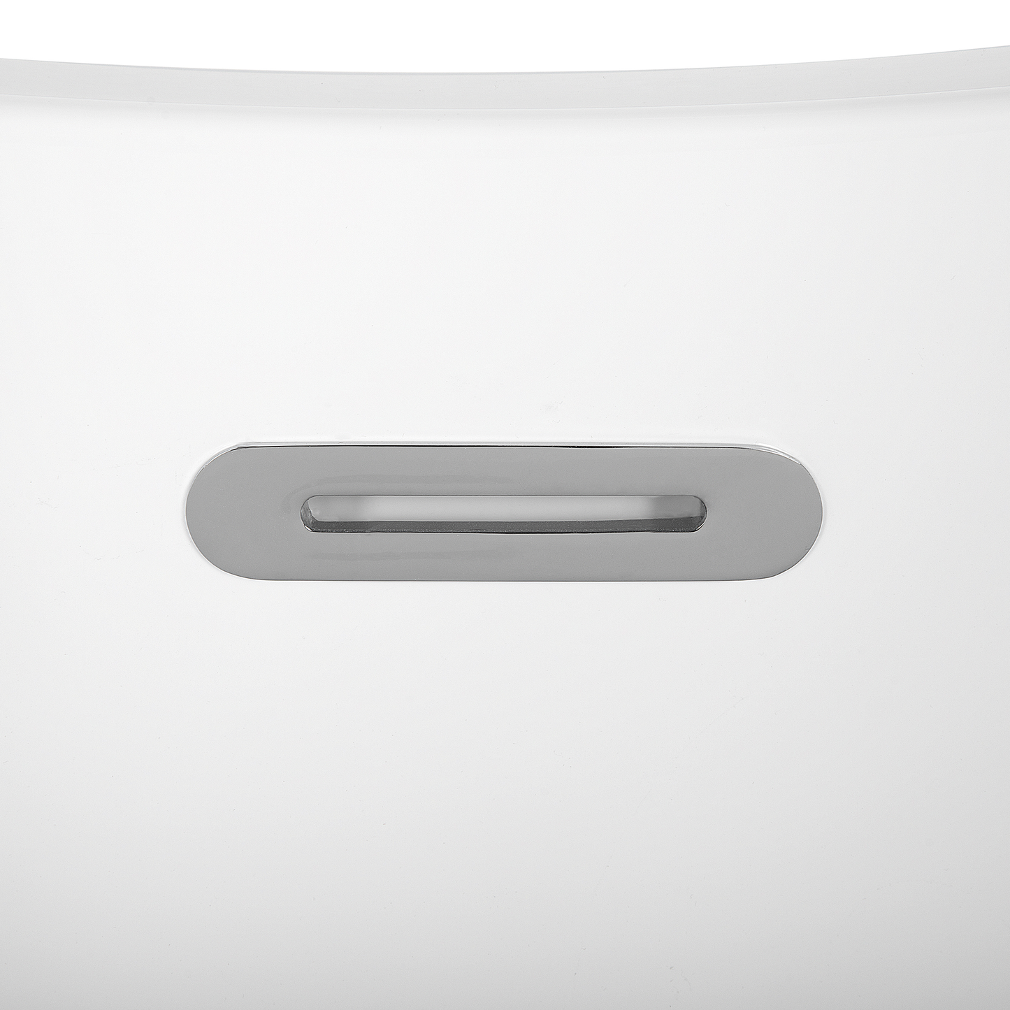 Badewanne freistehend oval weiss 170 x 77 cm BAYLEY