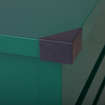 Aufbewahrungsbox CEBROSA Metall 100 cm 62 cm Dunkelgrün