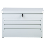 Aufbewahrungsbox CEBROSA Metall 100 cm 62 cm Hellgrau