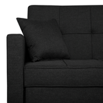 3-Sitzer Schlafsofa schwarz GLOMMA
