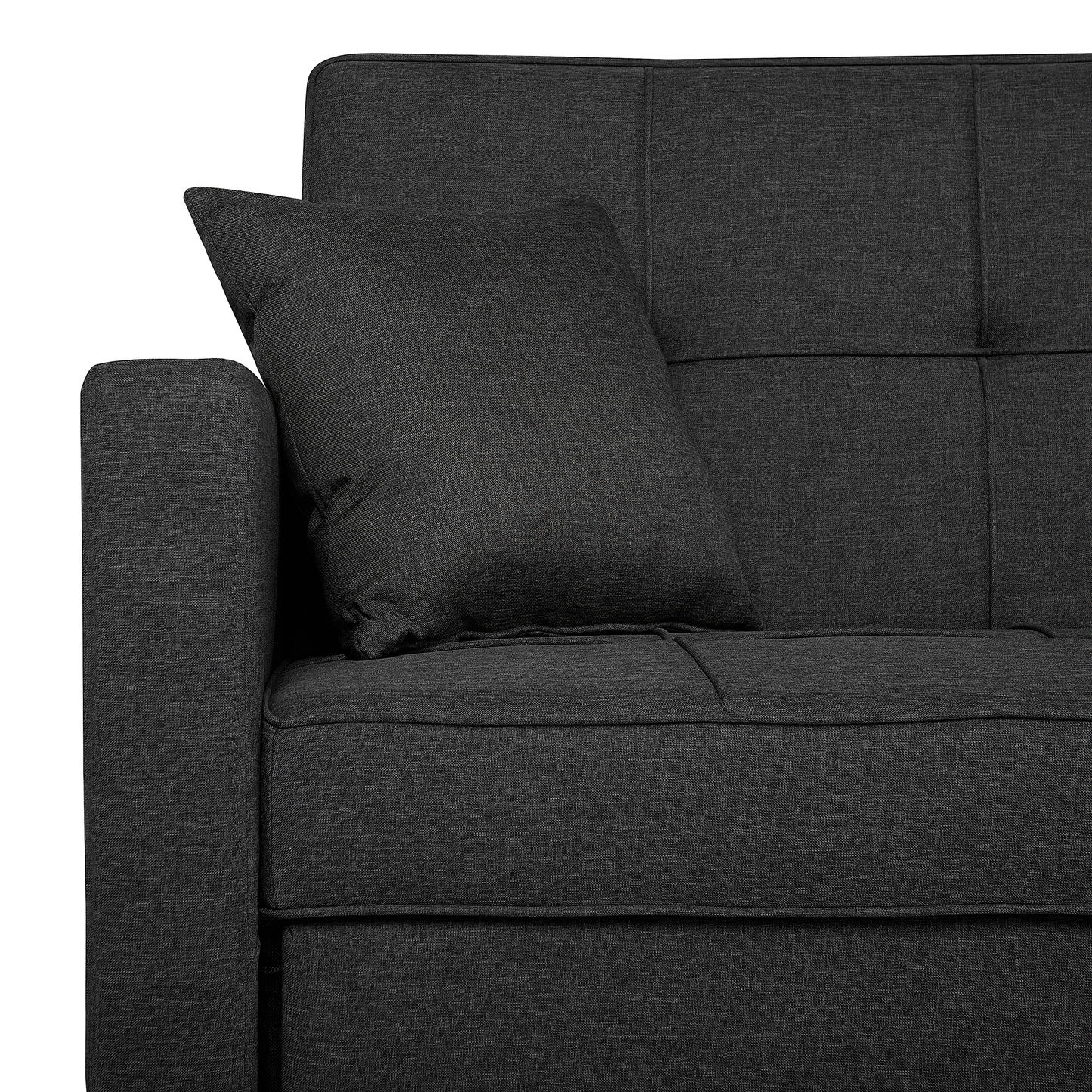 3-Sitzer Schlafsofa dunkelgrau GLOMMA