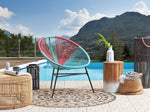 Gartenstuhl ACAPULCO Polyrattan Türkis