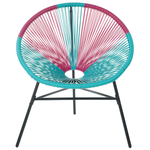Gartenstuhl ACAPULCO Polyrattan Türkis