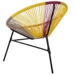 Gartenstuhl ACAPULCO Polyrattan Gelb