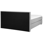 Boxspringbett Stoff CONSUL 180 x 200 cm Hellgrau