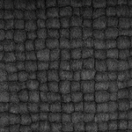 Filzkugelteppich dunkelgrau 160 x 230 cm AMDO