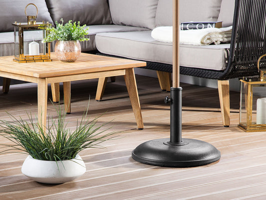 Sonnenschirmfuss CANZO Schwarz Rund 21 kg