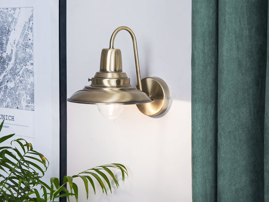 Wandlampe LUZA Metall Messing