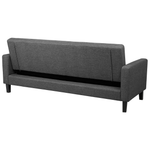 3-Sitzer Schlafsofa dunkelgrau mit Stauraum VEHKOO