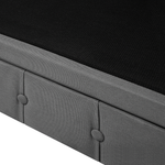 3-Sitzer Sofa Polsterbezug hellgrau CHESTERFIELD gross