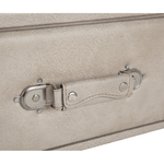 Nachttisch mit 1 Schublade EUROSTAR Kunstleder Beige