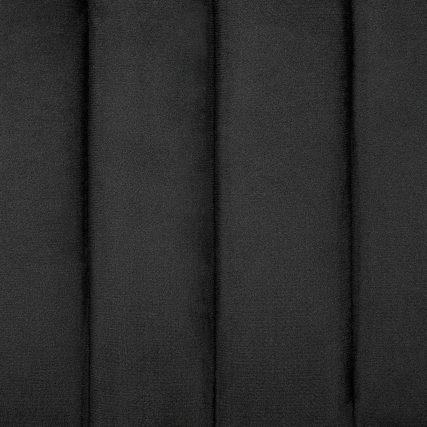 Sessel VAASA Samtstoff Schwarz