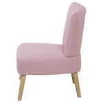 Sessel VAASA Stoff Rosa
