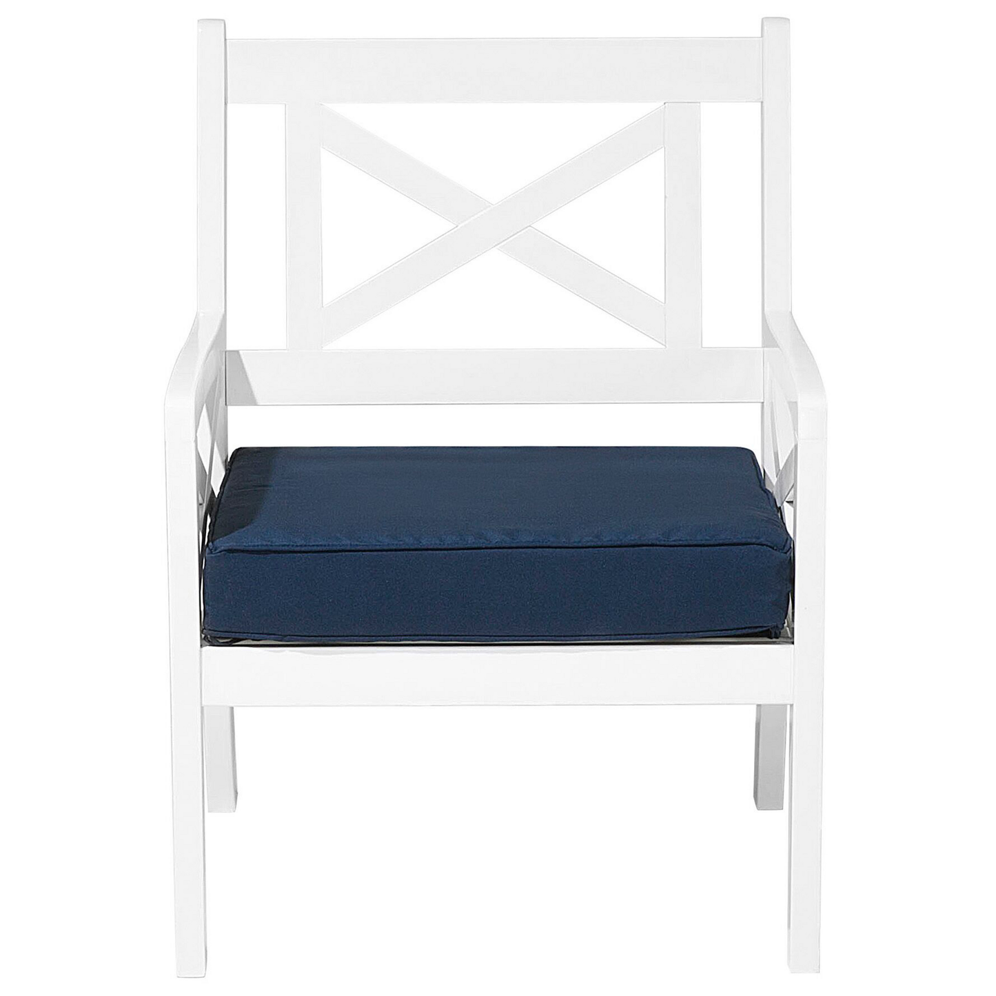 Gartenstuhl BALTIC Akazienholz Marineblau