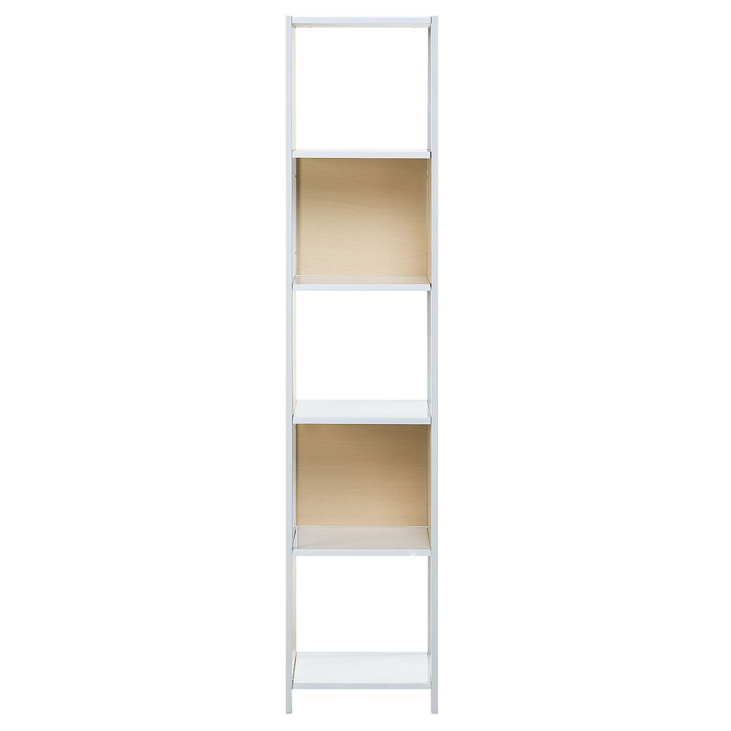 Bücherregal mit 5 Fächern BOGOTA 165 cm Weiss