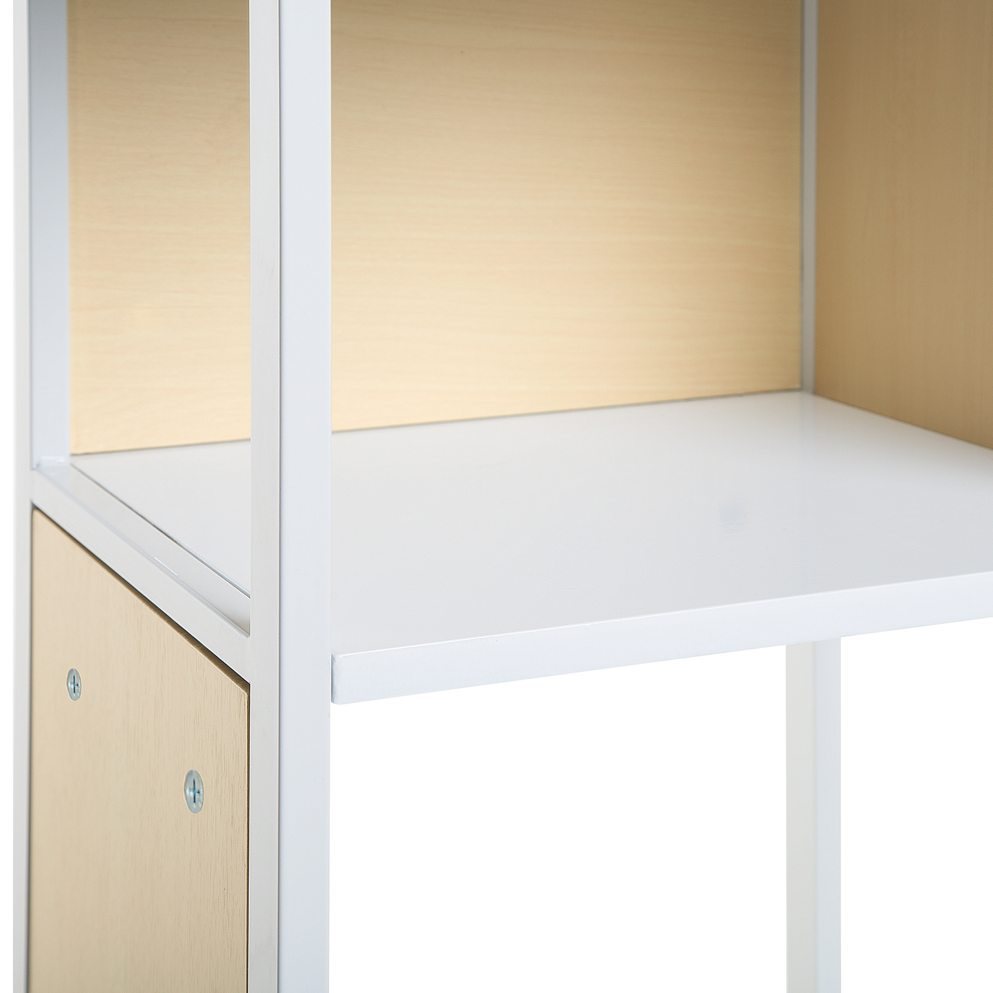 Bücherregal mit 5 Fächern BOGOTA 165 cm Weiss