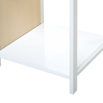 Bücherregal mit 5 Fächern BOGOTA 165 cm Weiss