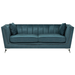 Sofa Set Samtstoff blaugrün 5-Sitzer GAULA