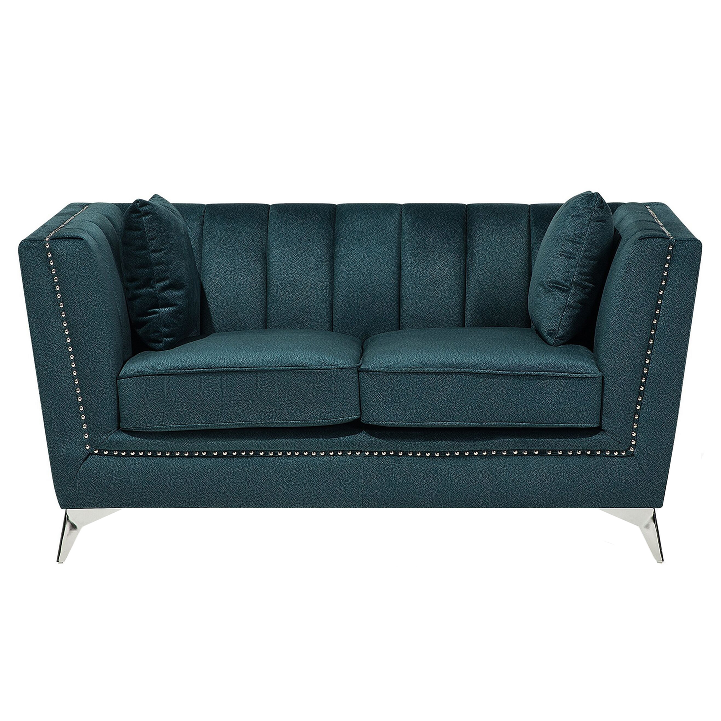 Sofa Set Samtstoff blaugrün 5-Sitzer GAULA