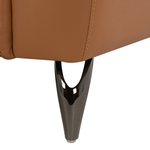 Sessel NARWIK Echtleder Braun