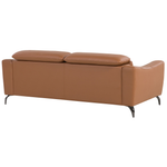 Sofa Set Leder goldbraun 4-Sitzer NARWIK