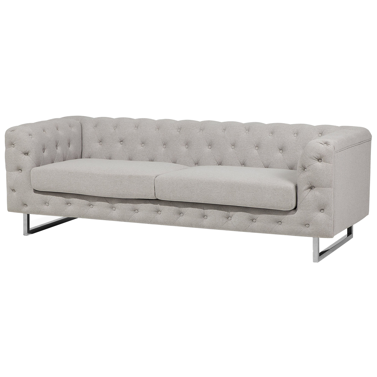 Sofa Set Polsterbezug beige 5-Sitzer VISSLAND