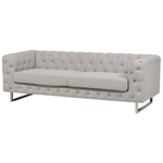 Sofa Set Polsterbezug beige 5-Sitzer VISSLAND