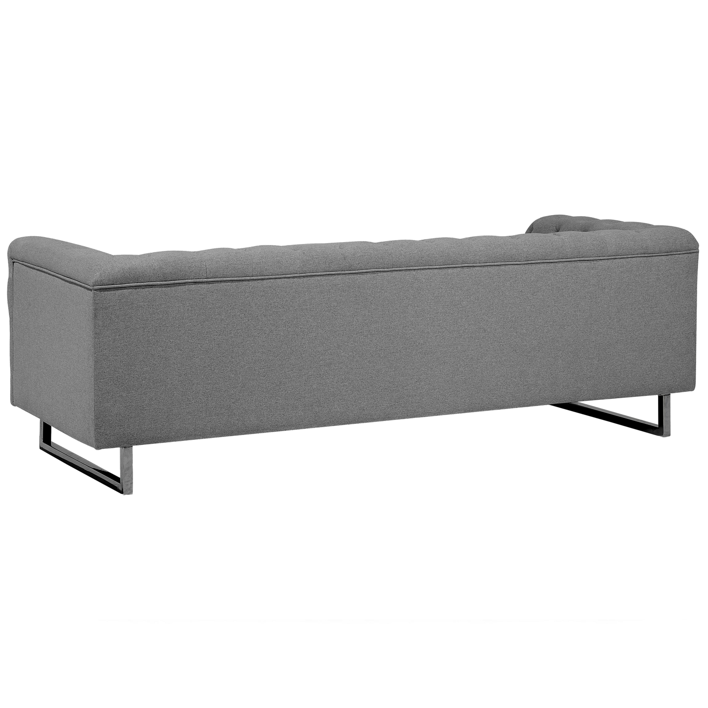 Sofa Set Polsterbezug hellgrau 5-Sitzer VISSLAND