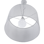 Hängelampe MEZEN Metall Grau