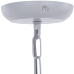 Hängelampe MEZEN Metall Grau