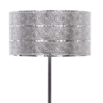 Stehlampe Nickel 147 cm Trommelfrom NUON