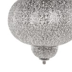 Hängelampe Nickel Kugelform TYNE