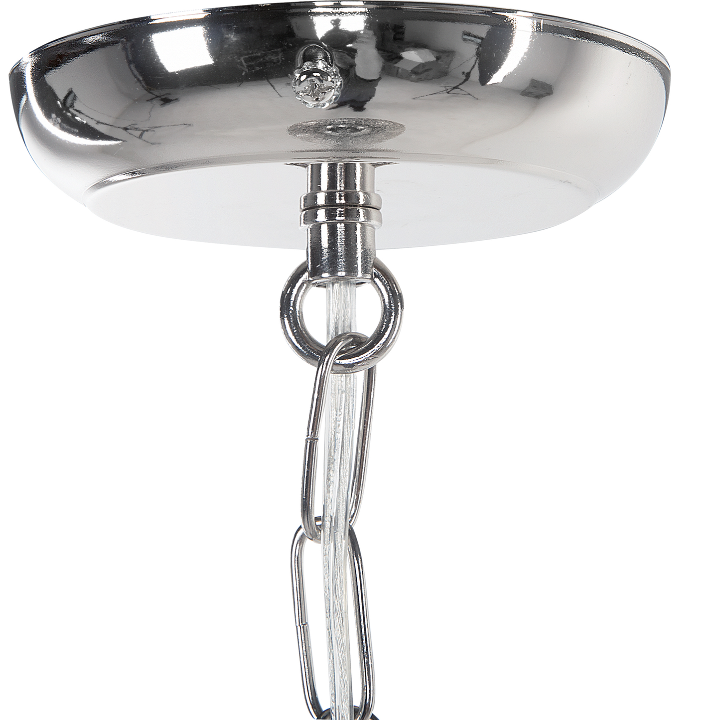 Hängelampe Nickel Kugelform TYNE