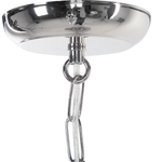 Hängelampe Nickel Kugelform TYNE