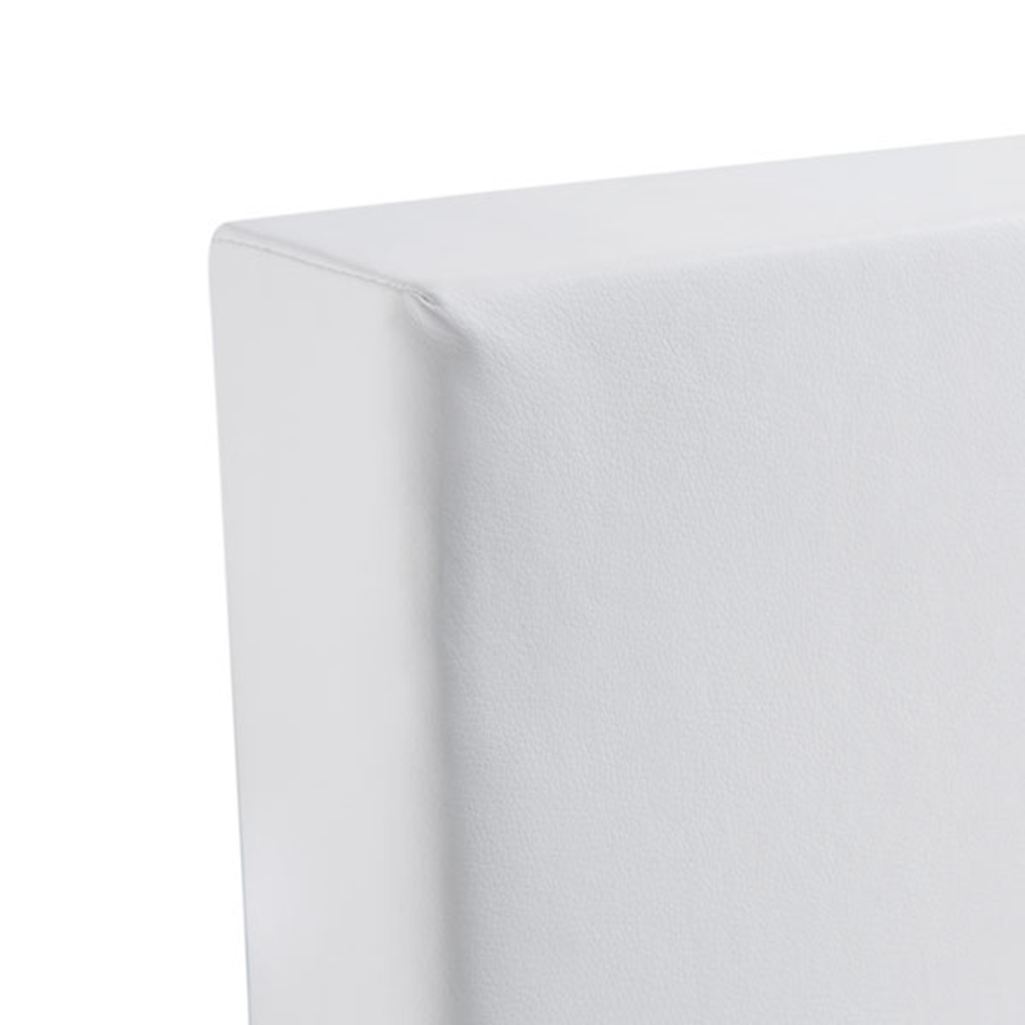 Boxspringbett Kunstleder PRESIDENT 140 x 200 cm Weiss