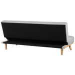 3-Sitzer Schlafsofa hellgrau FROYA