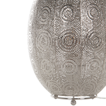 Tischlampe Nickel 30 cm Laternenform MARINGA