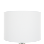 Tischleuchte UELE Metall Hellgrau